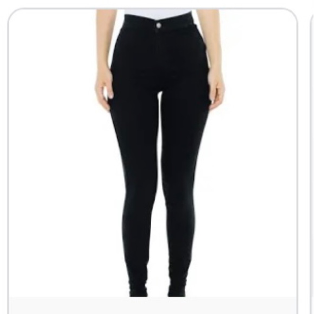 American apparel “the easy jean” black size S